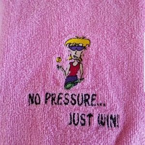 SALE! No Pressure, Just Win Tennis Towel